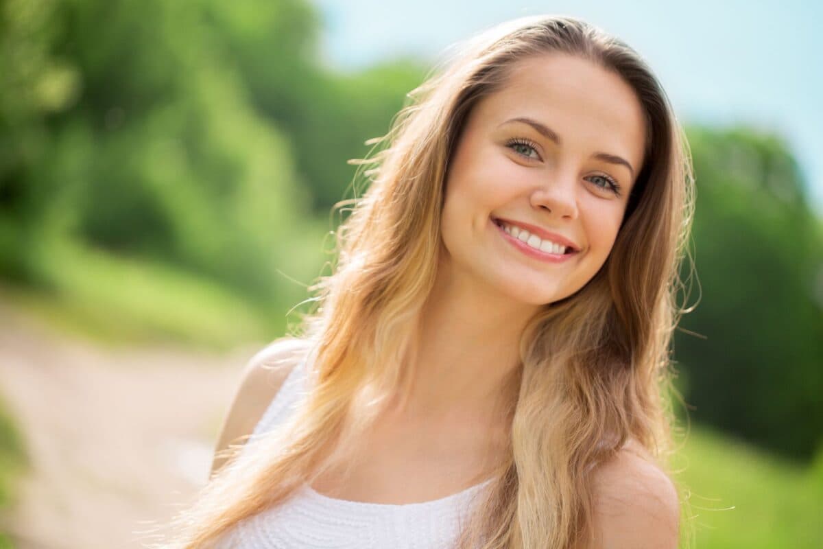 Happy patient after surgery